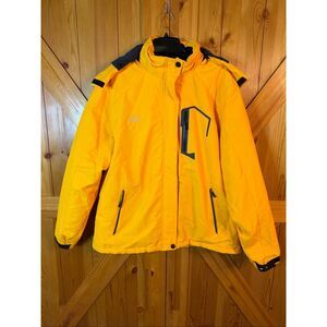 Pooluly Women's Winter Coat Yellow Sz XXL Waterproof Breathable (6615)